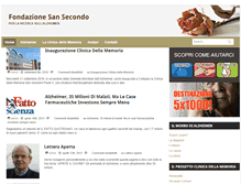 Tablet Screenshot of fondazionesansecondo.org